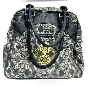 Petunia Pickle Bottom City Carryall Baby Bag Diaper Bag
Backpack Floral Yellow